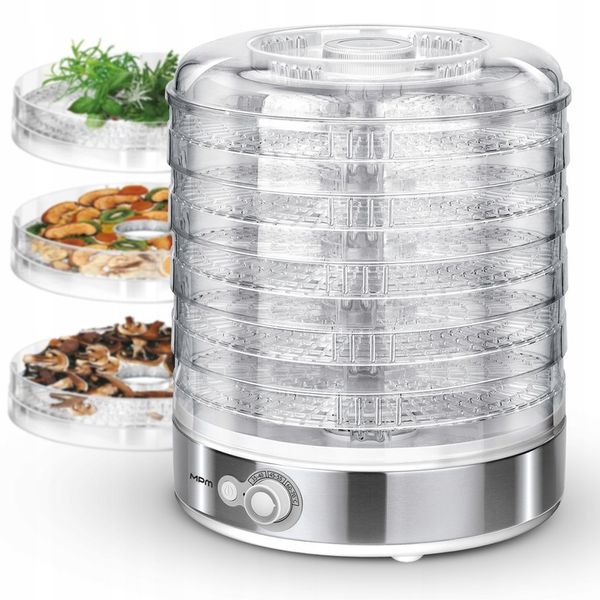 Suszarka do grzybów warzyw owoców 5-sit MPM MSG-11 zdjęcie 6