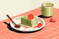 Plakat 91,5x60cm Deser Matcha