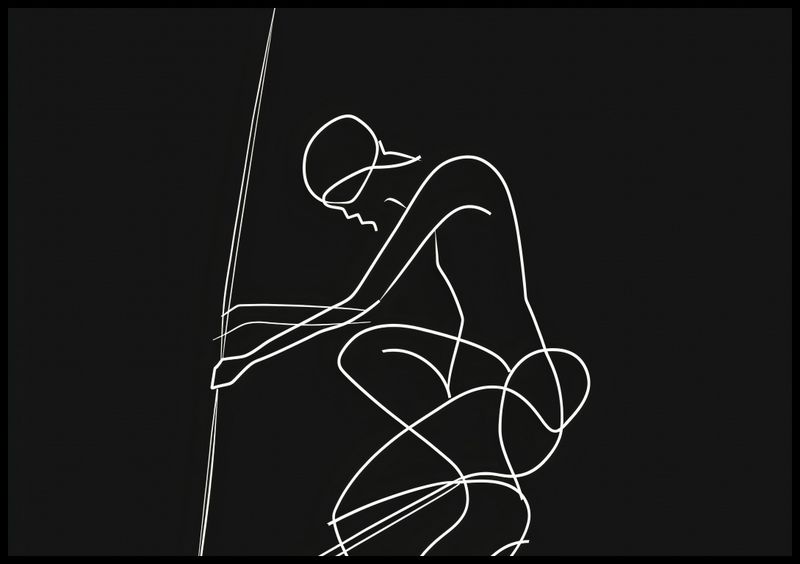 Plakat 100x70cm Linia zdjęcie 2