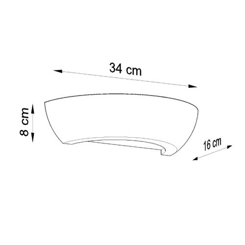 Kinkiet ceramiczny OSKAR na Arena.pl
