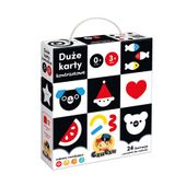 czuczu duże karty kontrast dla dzieci o+ 2664