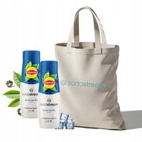 Zestaw Syrop do wody SodaStream Lipton Lemon Ice Tea 2x440ml + Torba GRATIS