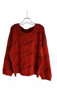 Sweter damski MyMo rocks dunkelrot dark red xl/xxl