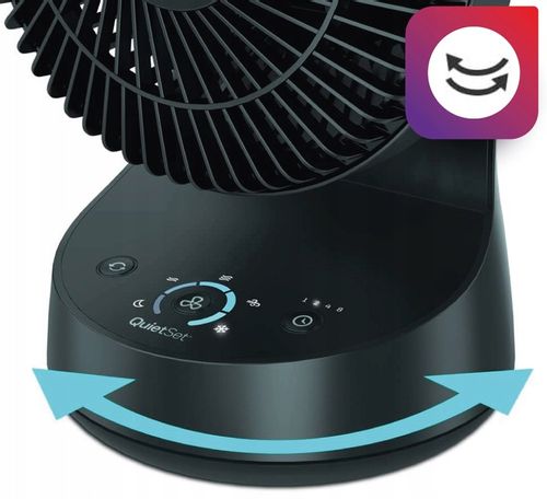 WENTYLATOR WIATRAK BIURKOWY HONEYWELL HTF337 5TRYBÓW CICHA PRACA TIMER na Arena.pl