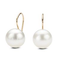 Złote kolczyki Staviori z perłami