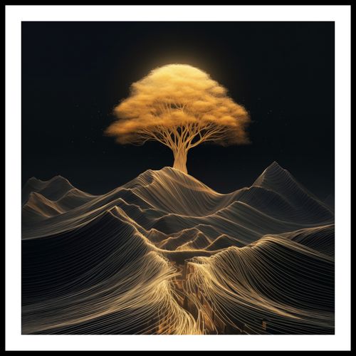 Plakat 60x60cm Drzewo Energii na Arena.pl
