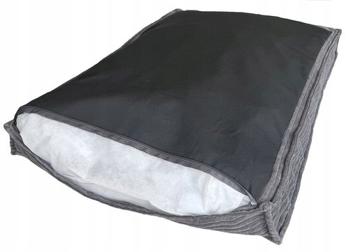 Legowisko Posłanie Poducha MIĘKKIE PLUSZOWE 100x70cm ASO szary na Arena.pl