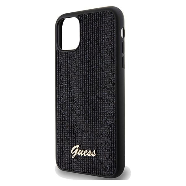 Etui Guess do iPhone 11, iPhone XR, Czarny zdjęcie 6