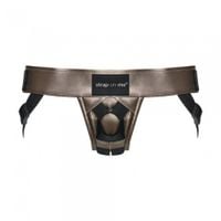 leatherette harness curious