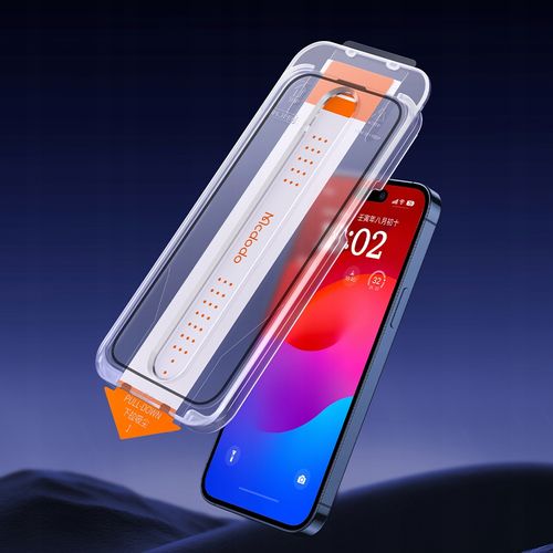 mcdodo ez paste szkło hartowane mocna szybka do etui do iphone 15 plus na Arena.pl