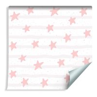 Tapeta Dla Dzieci - Gwiazdki w Pastelowych Kolorach