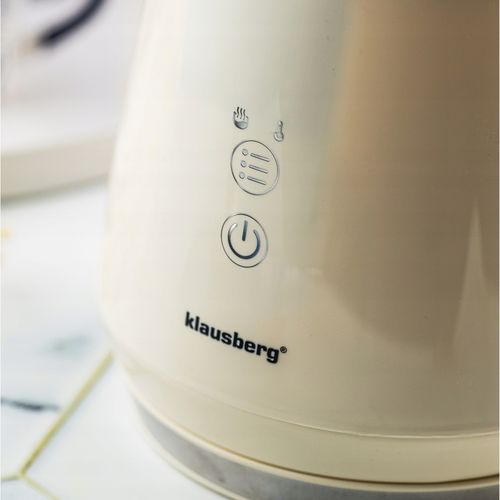 Czajnik elektryczny Klausberg KB-7893 szklany LED 1L Programy temperatury na Arena.pl