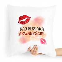 Prezent Poduszka Dla Akwarysty Akwariarza Z Nadrukiem Ze Zdjęciem