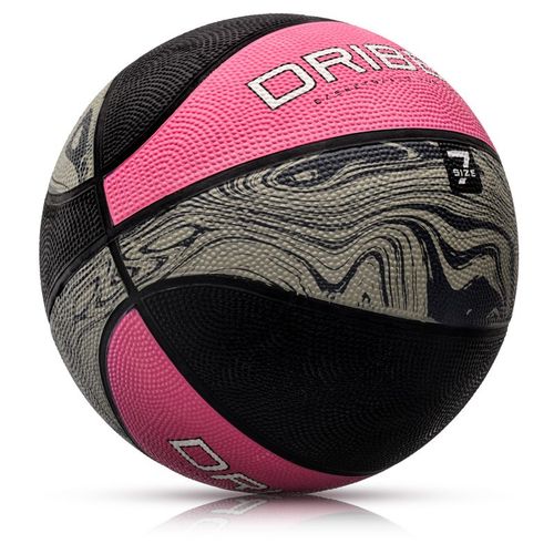 Piłka koszykowa Meteor Dribble różowy uniw na Arena.pl