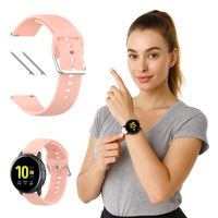 Pasek do Samsung Galaxy Watch 4 5 6 7 40mm/44mm/45mm/46mm/47mm Pro różowy