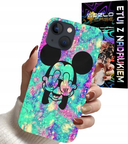 ETUI CASE DO IPHONE 15 PLUS - MYSZKA MINNIE DAMSKIE WZORY PLECKI na Arena.pl