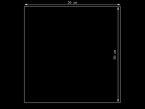 30x30cm Black and white obraz druk ścienny na Arena.pl