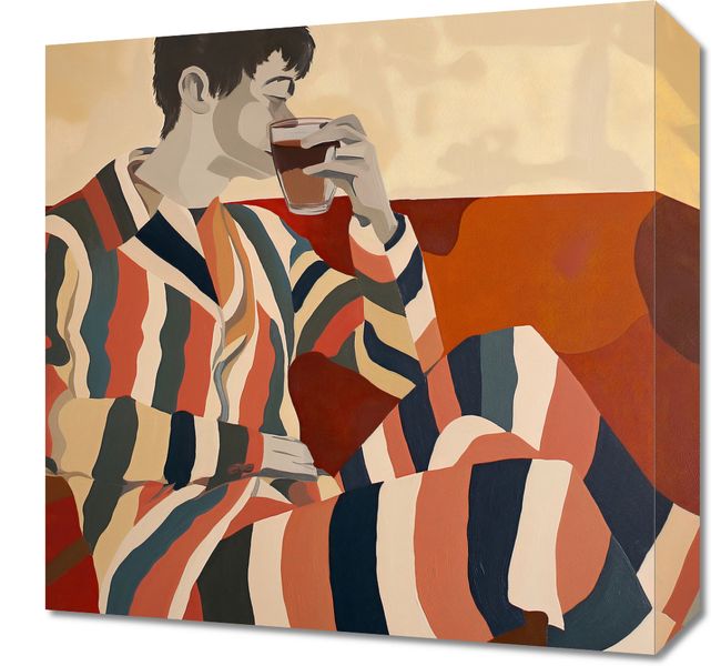 Obraz 40x40cm Przerwa Aby Odetchnąć zdjęcie 1