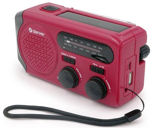 Radio DENVER SCR-2010 Czerwony na Arena.pl