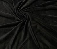 Welur Soft Czarny - Welur Soft 260g/m2