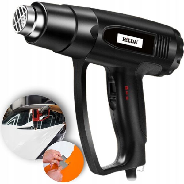 OPALARKA ELEKTRYCZNA MOCNA DMUCHAWA 2000W 2 BIEGI REGULACJA TEMPERATURY zdjęcie 4