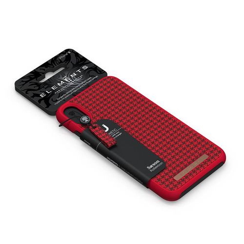 Materiałowe etui do iPhone XR (Red) na Arena.pl