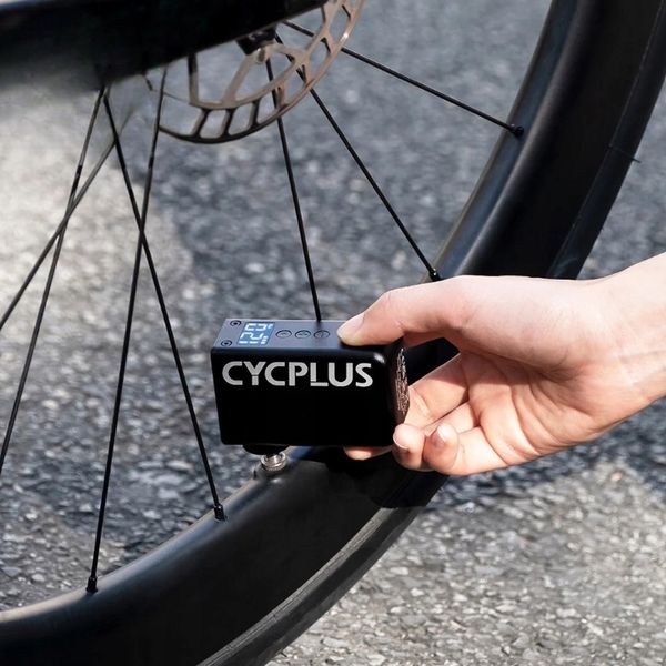Pompka rowerowa elektryczna mini kompresor do roweru Cycplus AS2 Pro zdjęcie 13