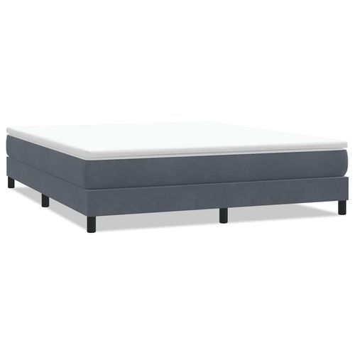 Łóżko typu Box Spring bez materaca Ciemnoszary 180x220 cm na Arena.pl