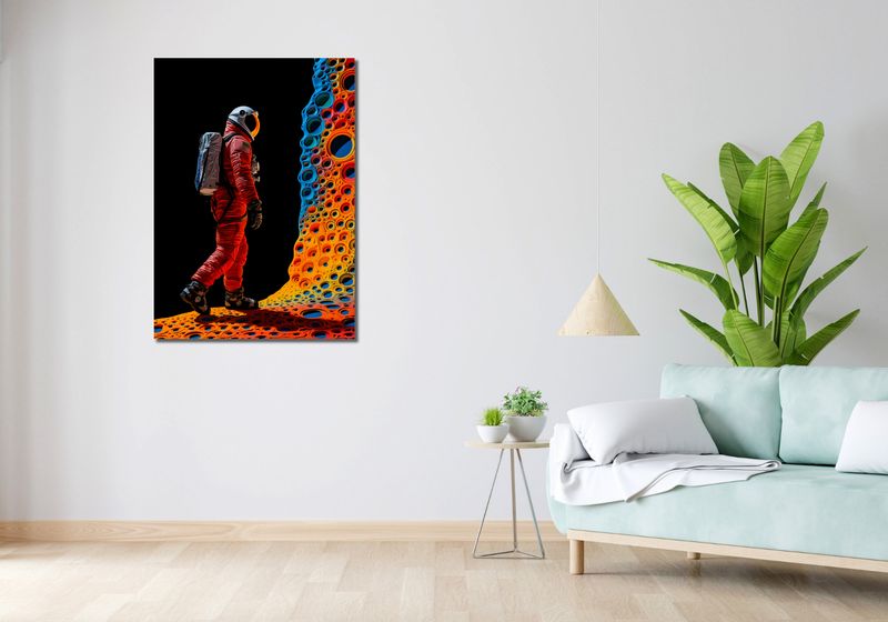 Obraz 70x100cm Eksplorator Nowych Światów zdjęcie 2