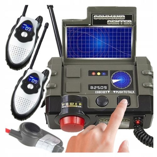 WALKIE TALKIE DLA DZIECI 2 x krótkofalówka ZESTAW łoki toki + BAZA do 30m na Arena.pl