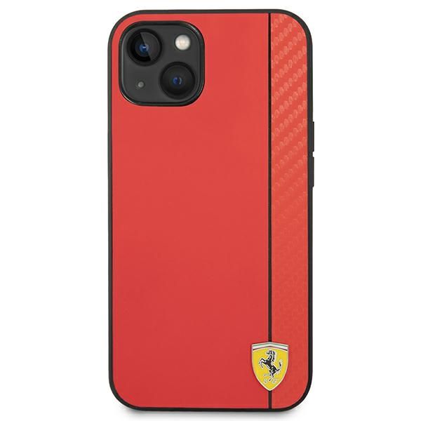 Etui Ferrari do iPhone 15 Plus, iPhone 14 Plus, Czerwony zdjęcie 3