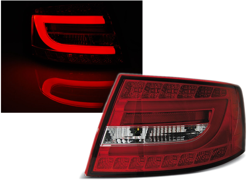 Lampy AUDI A6 C6 4F SEDAN 04-08R LED BAR RED 6 PIN na Arena.pl