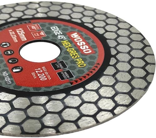 Tarcza DIAMENTOWA 125 do CIECIA pod katem 45 stopni gresu PERFECT Gres na Arena.pl