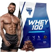 TREC ODŻYWKA BIAŁKOWA 2275G 100 BIAŁKO SERWATKOWE WPC PROTEIN