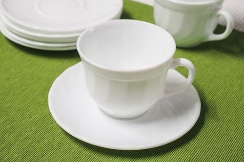 LUMINARC TRIANON WHITE Serwis kawowy 220 ml 12/6 na Arena.pl