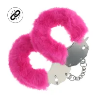 ouch! kajdanki fluffy pink - wytrzymały model z miękkim futerkiem