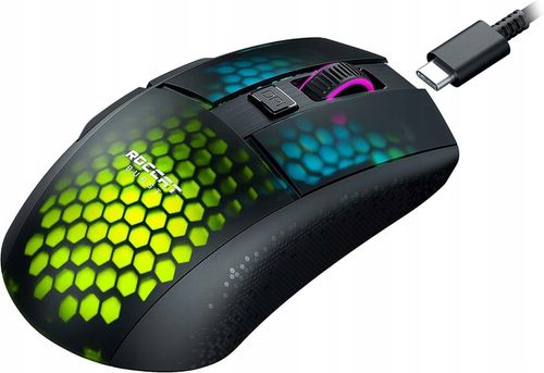 Mysz bezprzewodowa OPTYK ROCCAT Burst Pro Air 19000DPI RGB LED TitanSwitch na Arena.pl