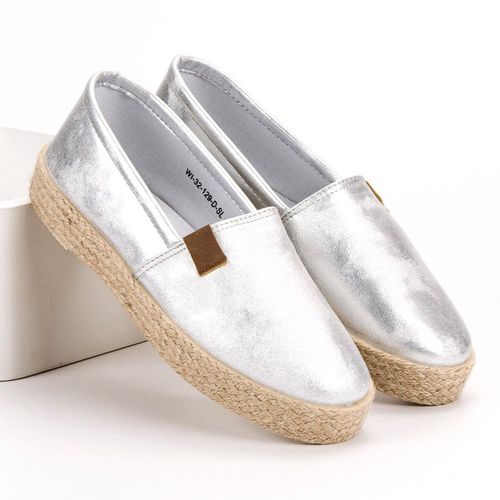 Modne Srebrne Espadryle r.41 na Arena.pl