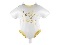 Balon foliowy body Hello Baby, 51x45 cm