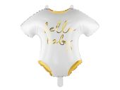 Balon foliowy body Hello Baby, 51x45 cm