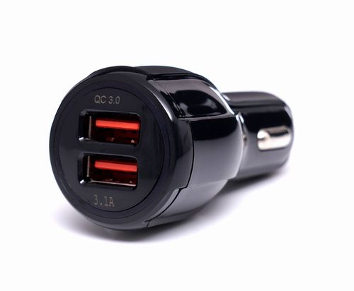 Ładowarka samochodowa  QUICK CHARGE 2 porty USB KD1235 na Arena.pl