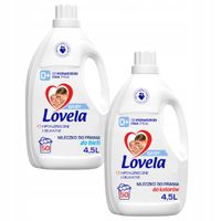 2X LOVELA Baby Zestaw Hipoalergiczne Mleczko do Prania Bieli i Koloru 2x 4.