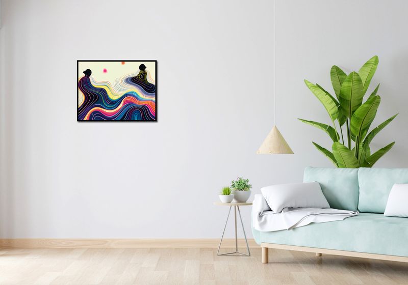 Plakat 65x50cm Wodnista Tafla zdjęcie 4