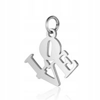 Walentynki prezent łańcuszek z wisiorkiem Love 316