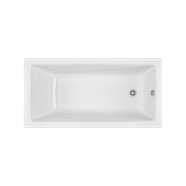 Wave wanna prostokątna 180x80 cm biały połysk