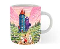 Kubek ceramiczny Muminki-Przygody Buki