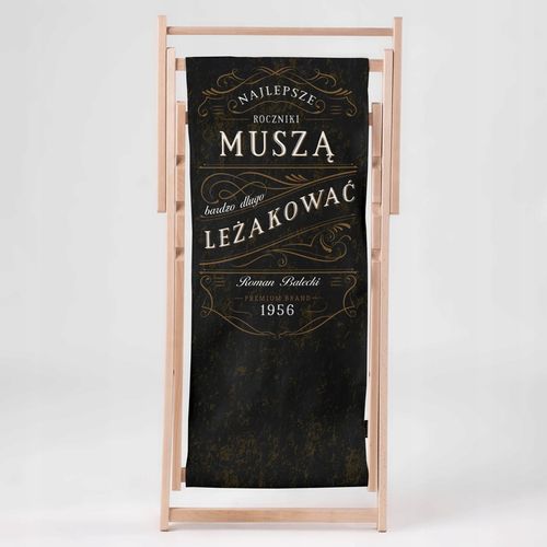 Leżak Personalizowany WHISKY Drewniany Prezent Na Urodziny Dla Faceta Taty na Arena.pl