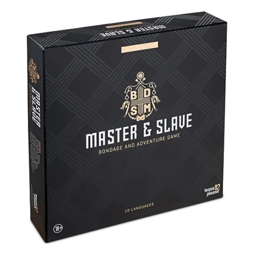 tease & please master & slave deluxe - gra z akcesoriami i kartami pl/en na Arena.pl
