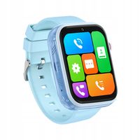 2 x SMARTWATCH DLA DZIECI ZEGAREK SIM GPS POLSKI TELEFON APARAT GRY 4G HEEL