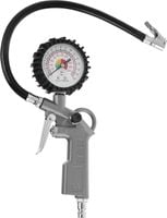 Geko Pistolet do pompowania z manometrem 0-16 bar 1/4"